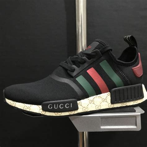 adidas nmd gucci black|Gucci Adidas NMD malaysia.